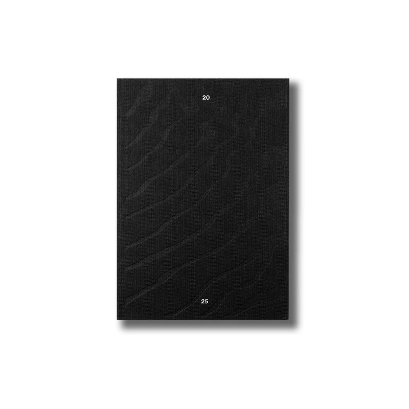 2025 Daily Diary Dot Grid A5