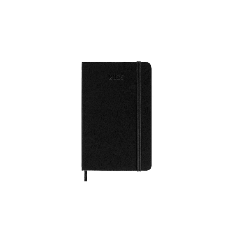 2025 Hard Cover Daily Diary Pocket