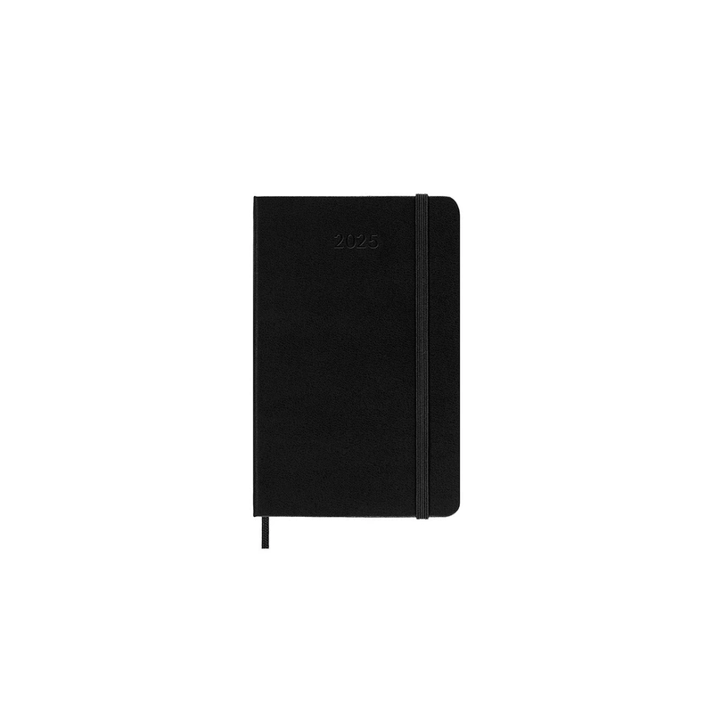 2025 Hard Cover Weekly Horizontal Diary Pocket