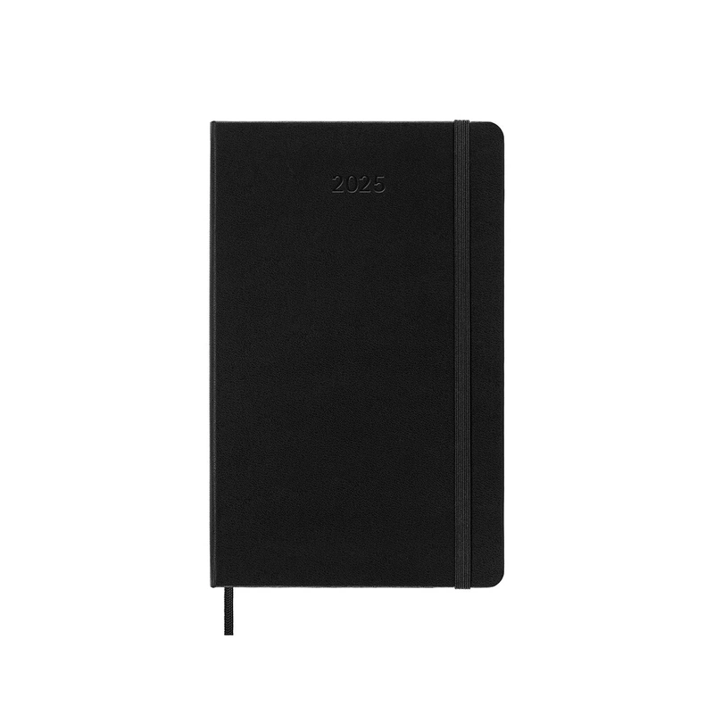 2025 Hard Cover Weekly Notebook Diary Large