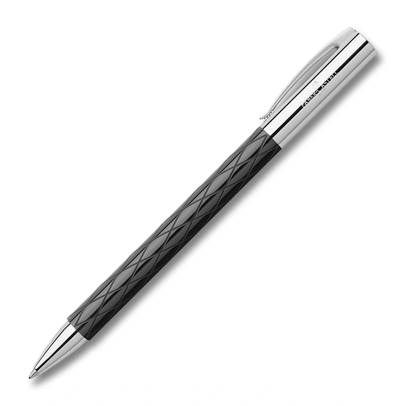 Ambition Rhombus Black Ballpoint Pen