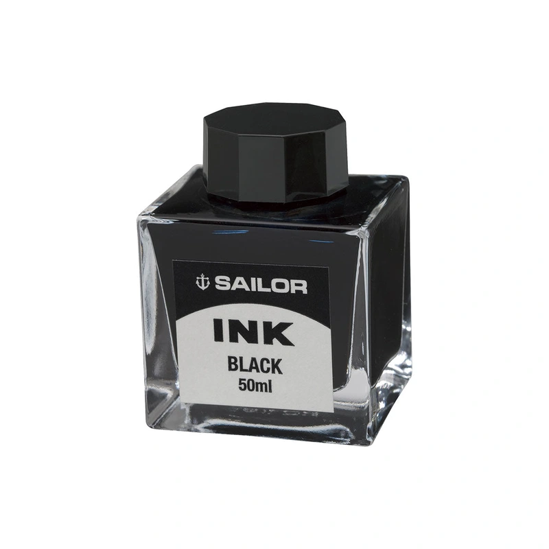 Black 50ml Bottled Ink