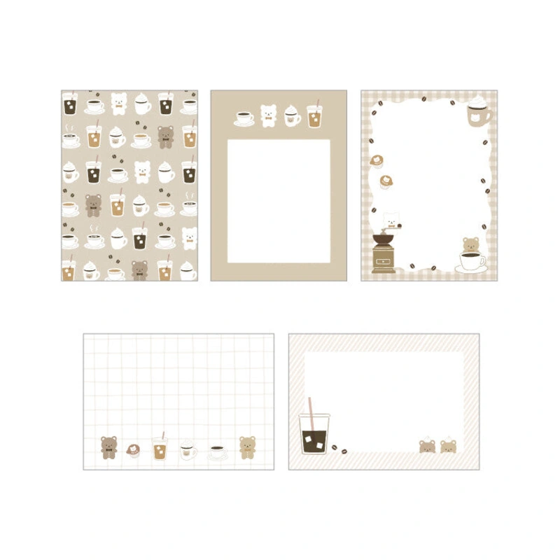 Coffee Memo Pad Papier Graphics Otegaru