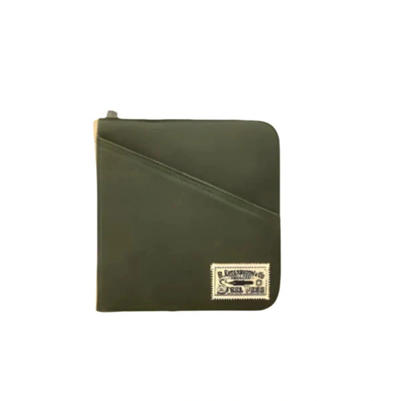 Esterbrook Canvas Pen Case-20 Pens-Army Green