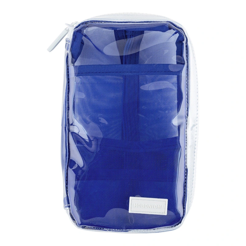 Hobonichi Small Drawer Pouch – Clear Blue