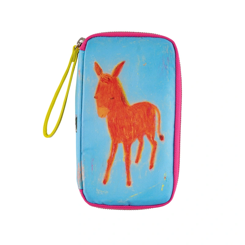 Hobonichi Small Drawer Pouch – Ryoji Arai: Ill listen to you anytime, says the donkey.