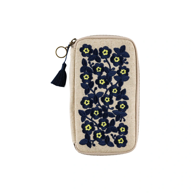 Hobonichi Small Drawer Pouch – Ukrainian Flowers