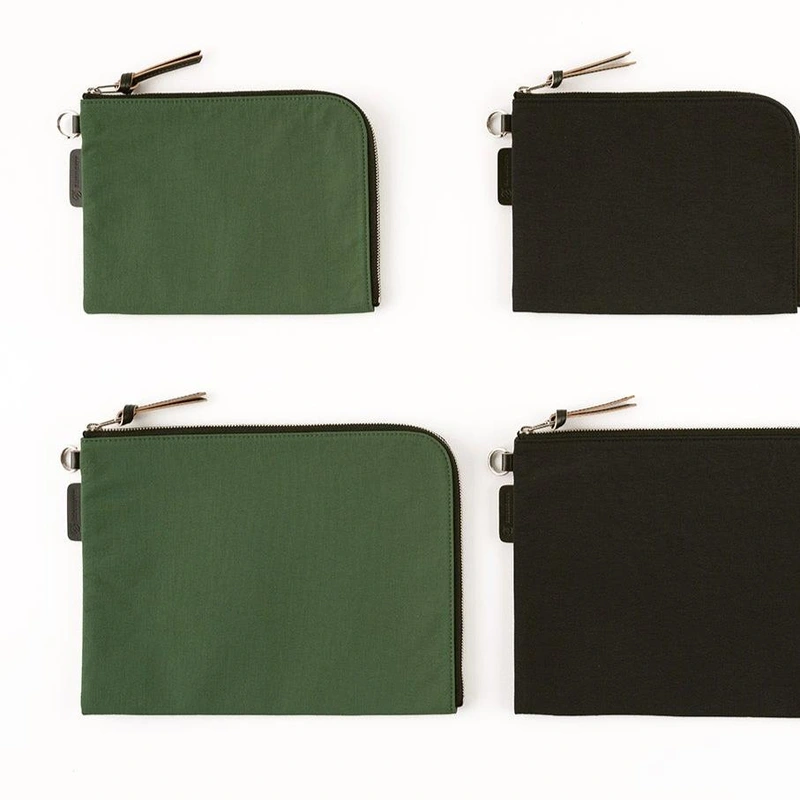 Hobonichi Tragen Flat Pouch – Green