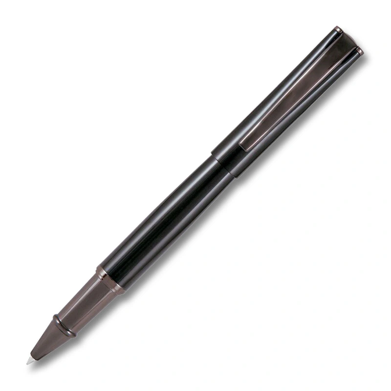 Impressa Black Gunmetal Trim Rollerball Pen