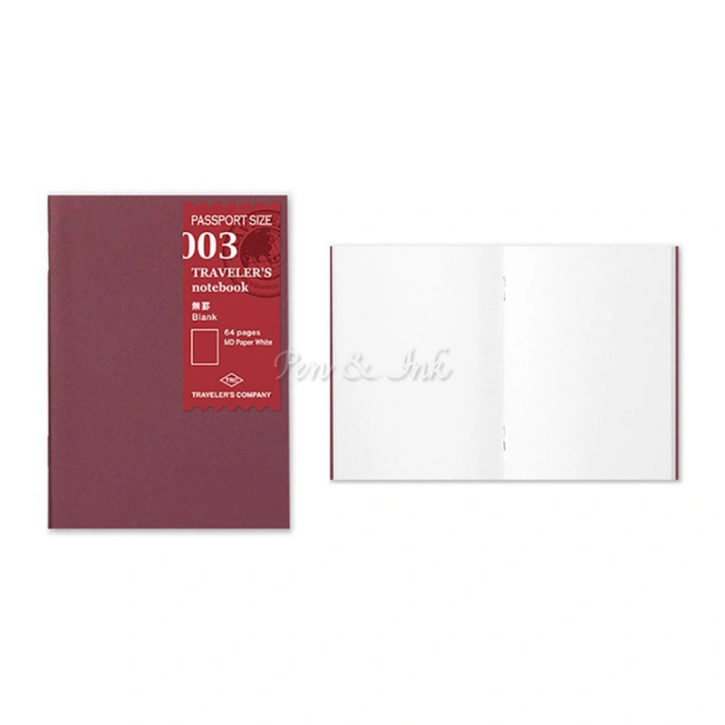 Notebook Refill Passport Size 003 Blank