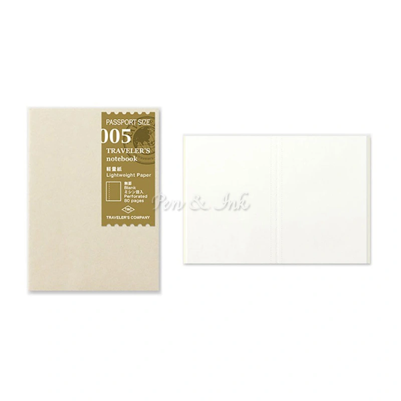 Notebook Refill Passport Size 005 Lightweight Paper