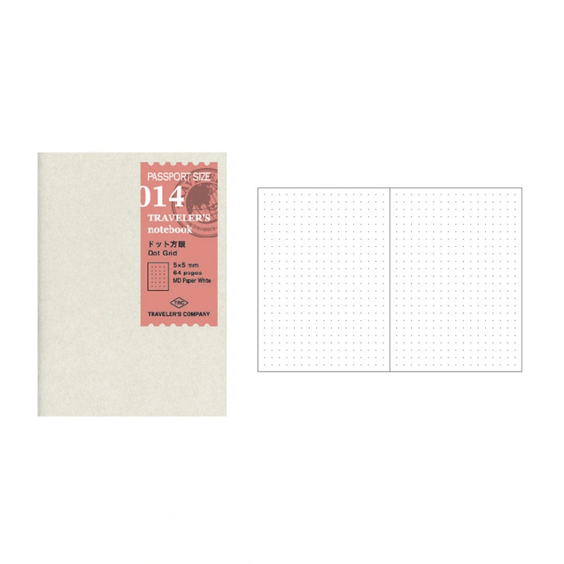 Notebook Refill Passport Size 014 Dot Grid