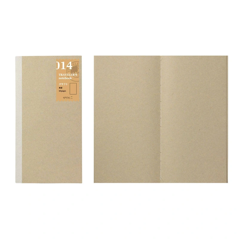 Notebook Refill Regular Size 014 Kraft Paper