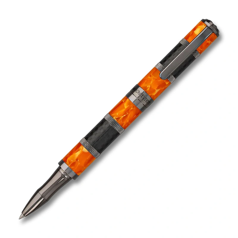 Regatta Sport Orange Carbon Fiber Rollerball Pen