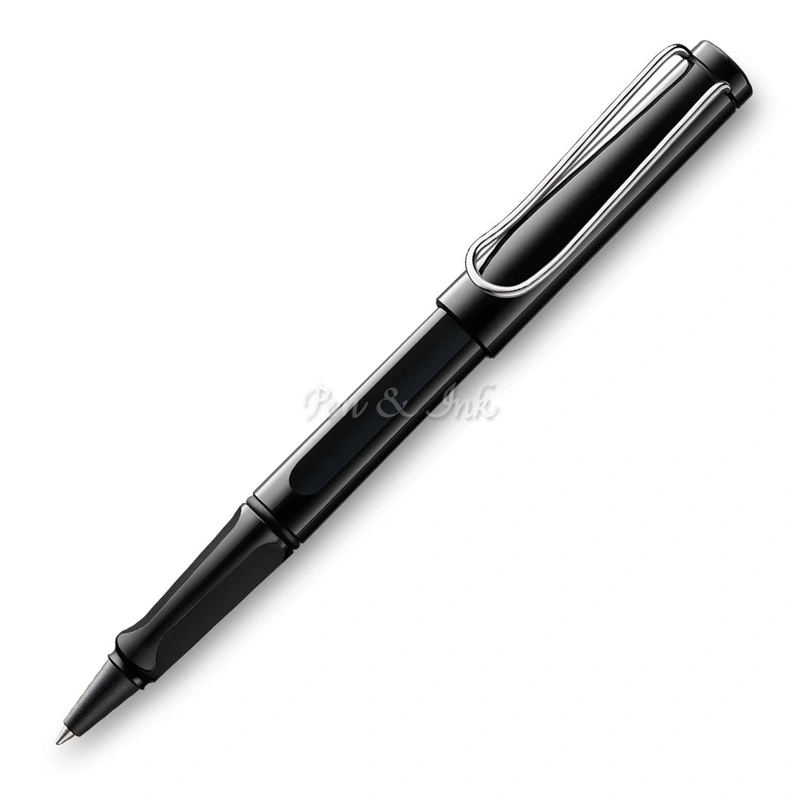 Safari Gloss Black Rollerball Pen