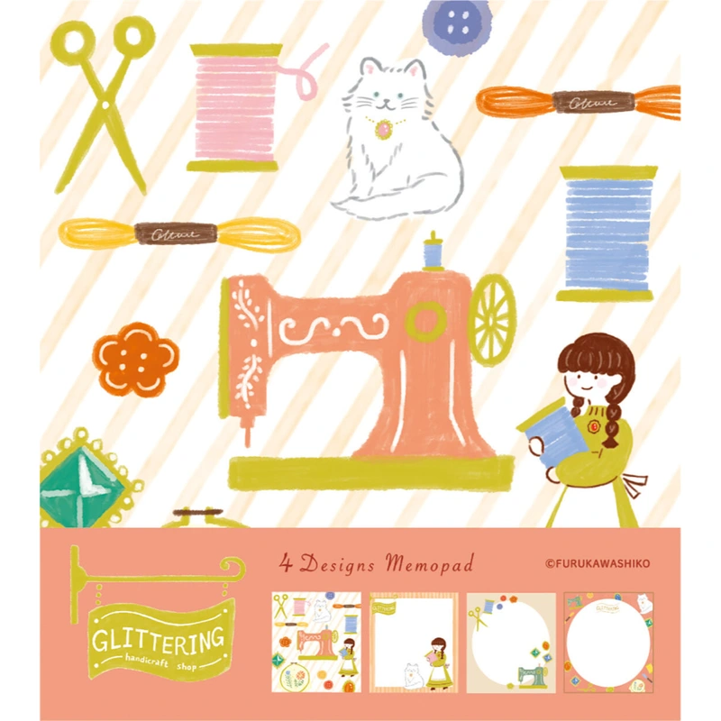 ‘Shop’ Series Memo Pad – Handicrafts Shop