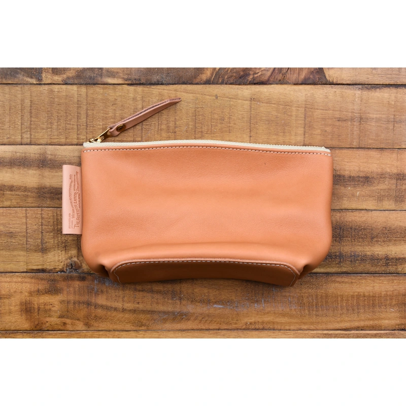 The Superior Labor Leather Pouch L – Natural